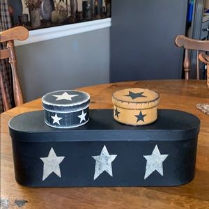 Primitive decor nesting boxes!!!